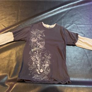 Quicksilver blue jersey boys size medium